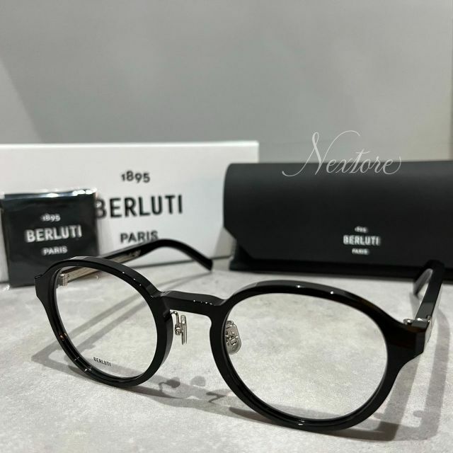 新品 BERLUTI ベルルッティ BL50001U 001 メガネ サングラス