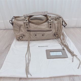 バレンシアガ(Balenciaga)のバレンシアガ BALENCIAGAツィギー 2wayエディターズバッグ グレー(ショルダーバッグ)