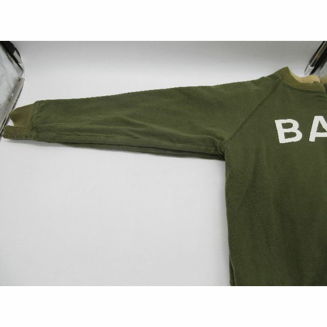 A BATHING APE(アベイシングエイプ)の[U5716]アベイシングエイプ リバーシブル 迷彩/グリーン トレーナー S メンズのトップス(その他)の商品写真