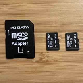 アイオーデータ(IODATA)のアイオーデータ　microSDカード　16GB、32GB(PC周辺機器)