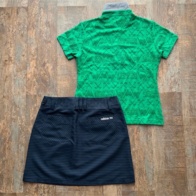 adidas(アディダス)のアディダスゴルフ ゴルフウェア ポロシャツ スカート  レディース  M スポーツ/アウトドアのゴルフ(ウエア)の商品写真