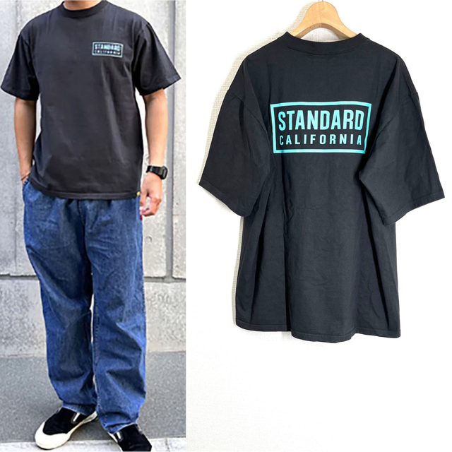 スタンダードカリフォルニア SD BOX LOGO TEE Tシャツ XLhomme