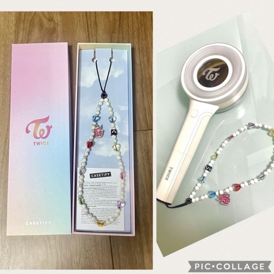 TWICE CASETiFY  スマホストラップ※ペンライトに最適です