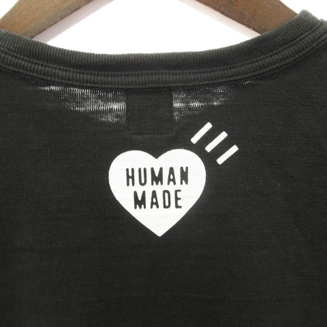 ヒューマンメイド DUCK Tシャツ 半袖 黒 ブラック 2XL □SM1