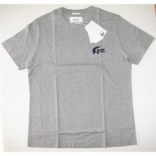 アーペーセー(A.P.C)のapc × Lacoste ラコステ small logo tee tシャツ M(Tシャツ/カットソー(半袖/袖なし))