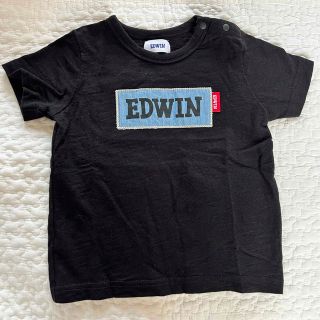 エドウィン(EDWIN)の《EDWIN》エドウィン Tシャツ 黒 キッズ 90(Tシャツ/カットソー)