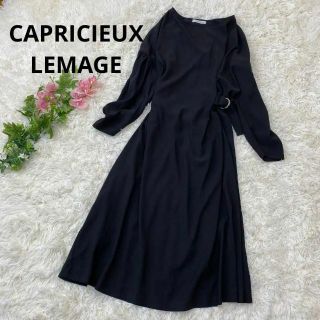 カプリシューレマージュ(CAPRICIEUX LE'MAGE)のCAPRICIEUX LEMAGE　レディース　ウエストマーク　ワンピース(ロングワンピース/マキシワンピース)