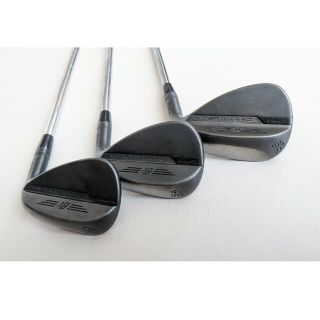 タイトリスト(Titleist)のタイトリスト VOKEY SM8 ジェットブラック3本セット 50.54.58(クラブ)