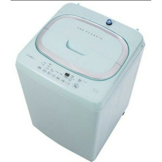 高年式 7キロ　アクアミント　洗濯機