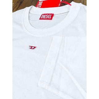 ディーゼル(DIESEL)のDIESEL  新品未使用　3XL  ロング  Tシャツ　ロンT　白　ディーゼル(Tシャツ/カットソー(七分/長袖))