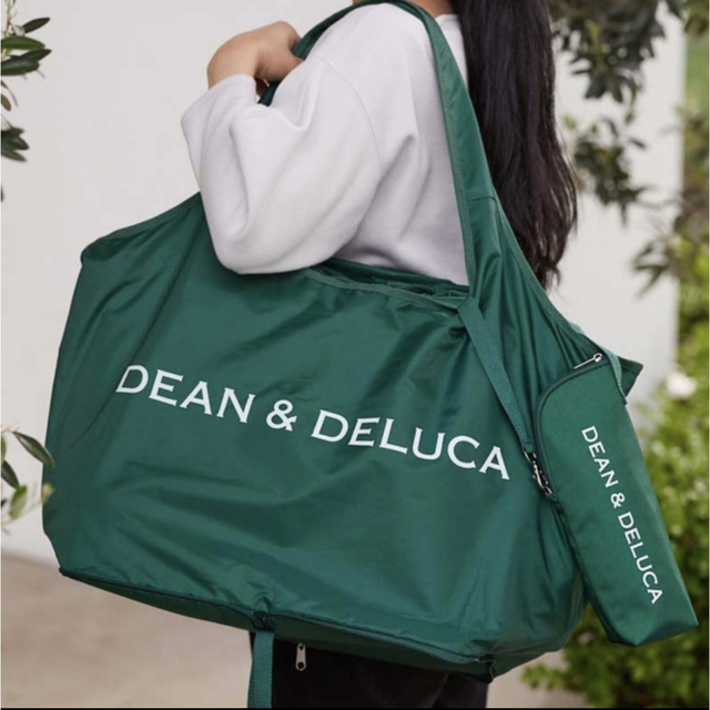 DEAN & DELUCA(ディーンアンドデルーカ)のDEAN & DELUCA　レジかご買い物バッグ＋保冷ボトルケース レディースのバッグ(エコバッグ)の商品写真