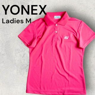 ヨネックス(YONEX)のYONEX レディースM 半袖ポロシャツ 襟付きシャツ(ウェア)