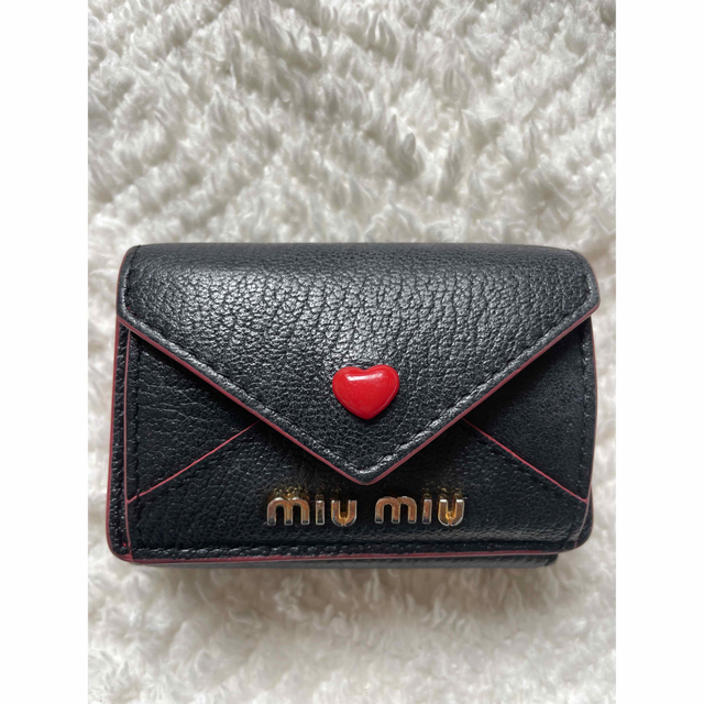 【24時間限定値下げ中】MIUMIU マドラスレター ラブレター ミニ財布