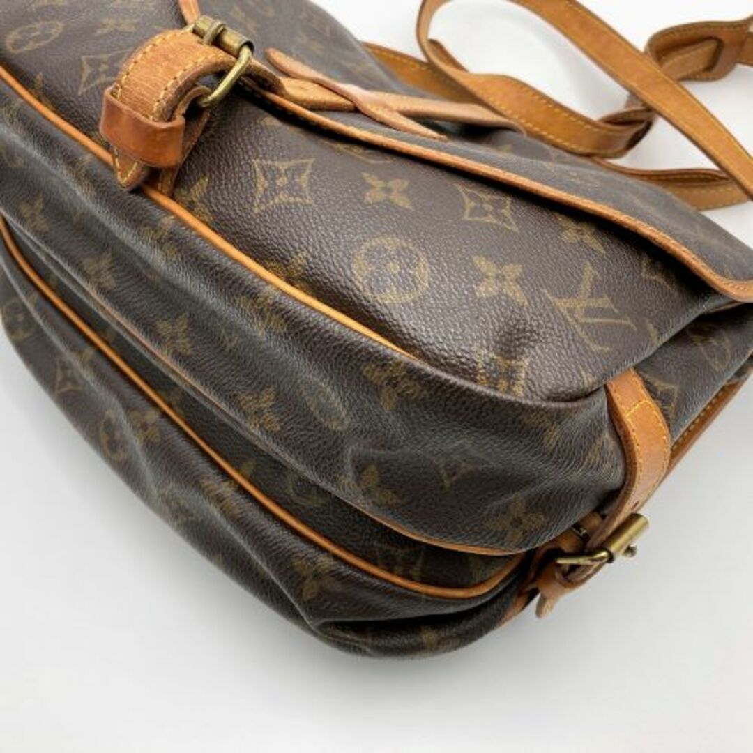 LOUIS VUITTON ルイ・ヴィトン ソミュール30 モノグラム ショルダーバッグ ブラウン M42256 2