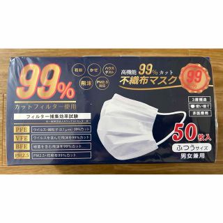 不織布マスク　50枚入(その他)