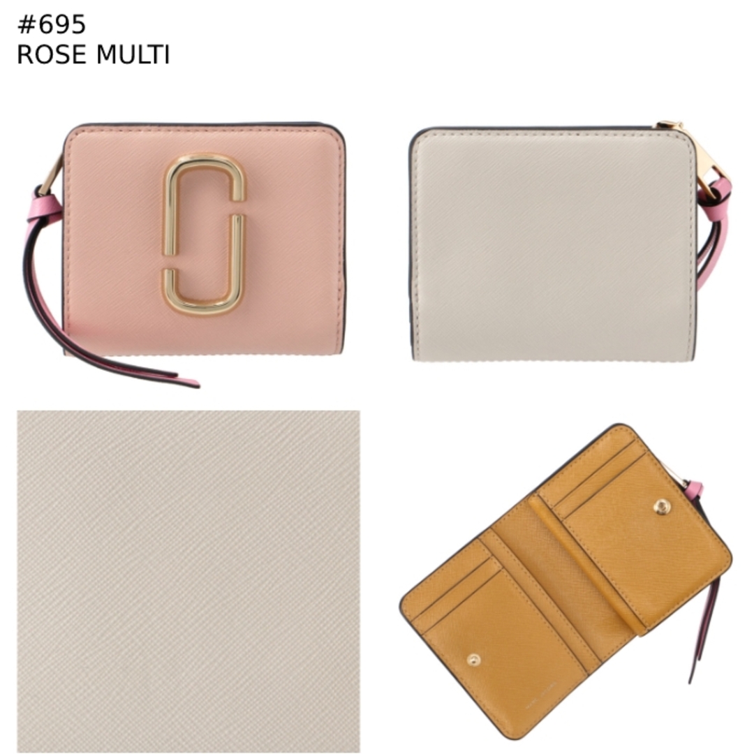 MARC JACOBS - マークジェイコブス MARC JACOBS 財布 二つ折り L MARC JACOBS - マークジェイコブス MARC JACOBS 財布 二つ折り L