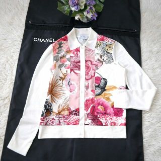 全品送料無料 ☆Salvatore Ferragamo☆極美品☆ツイルレーヌ☆カーデ