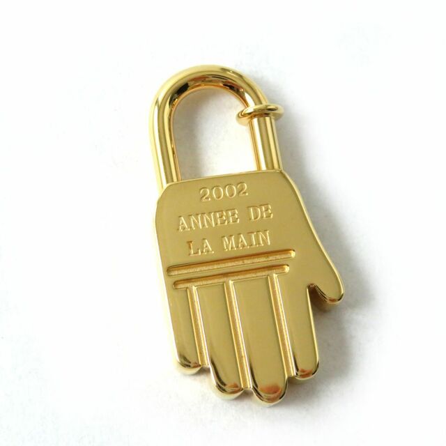 美品◎2002限定 フランス製 HERMES エルメス ANNEE DE LA MAIN カデナ