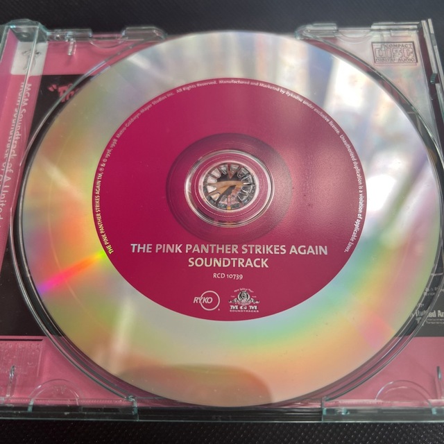 【中古】ピンク・パンサー3-UK盤 サントラ CD エンタメ/ホビーのCD(映画音楽)の商品写真