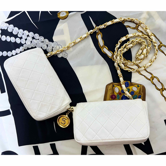 レア Vintage CHANEL シャネル ミニマトラッセ ショルダーバッグ