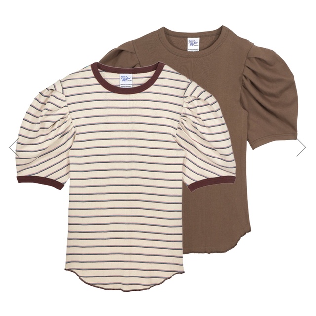 Ameri VINTAGE - Ameri Vintage × MILLER POOFY TOPS/Ssizeの通販 by ... AMERI OLDEN PLAID KNIT 半袖ニットブラウン