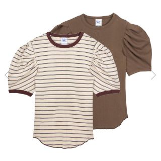 アメリヴィンテージ(Ameri VINTAGE)のAmeri Vintage × MILLER POOFY TOPS/Ssize(カットソー(半袖/袖なし))