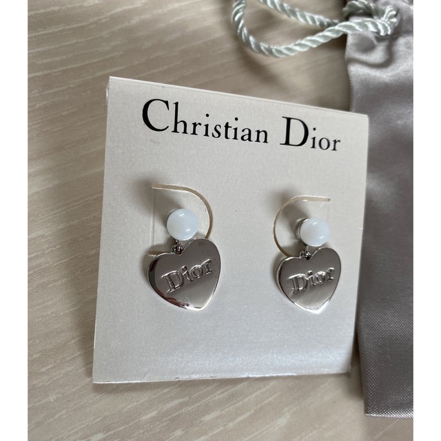 Christian Dior　クリスチャンディオール　ピアス　シルバー