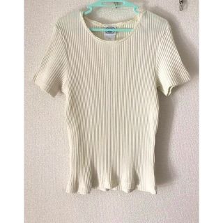 ローラアシュレイ(LAURA ASHLEY)のローラアシュレイ　リブカットソー(カットソー(半袖/袖なし))