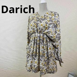 ダーリッチ(Darich)の新品　Darich 　ダーリッチ　レディース　とろみ　花柄　チュニック(チュニック)