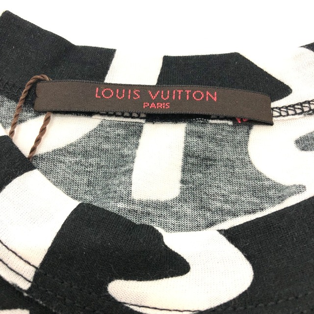 LOUIS VUITTON(ルイヴィトン)のルイヴィトン LOUIS VUITTON ロゴ/クルーネック モノグラム グラフィティ アパレル 半袖Ｔシャツ コットン ホワイト レディースのトップス(Tシャツ(半袖/袖なし))の商品写真