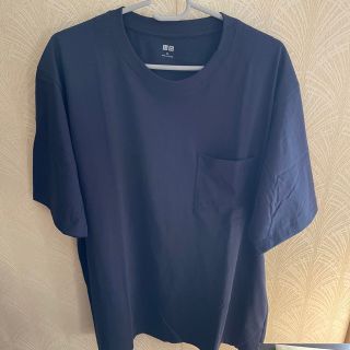 ユニクロ(UNIQLO)のエアリズムコットン半袖　XL(Tシャツ/カットソー(半袖/袖なし))