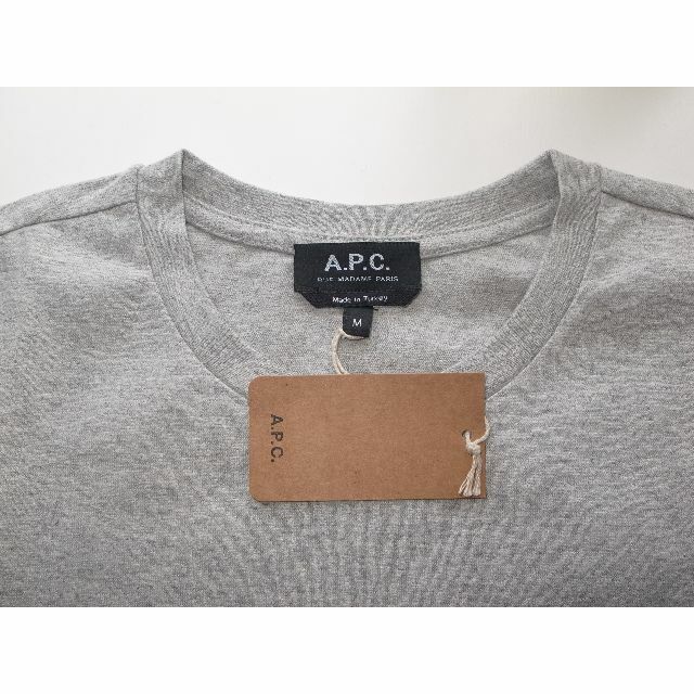 A.P.C(アーペーセー)のAPC　item Tシャツ sizeM grey 20SS メンズのトップス(Tシャツ/カットソー(半袖/袖なし))の商品写真