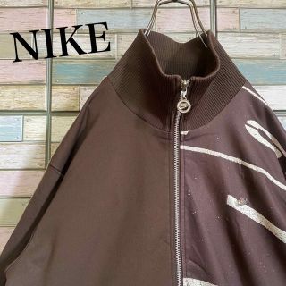 ☆☆00s NIKE ナイキ トラックジャケット ブラウン 茶色