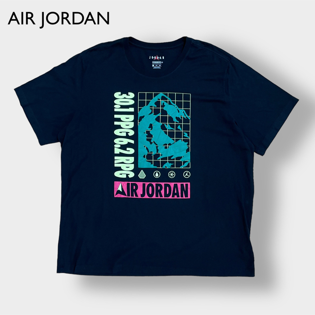 【AIR JORDAN】3XL ビッグサイズ Tシャツ プリント ナイキ