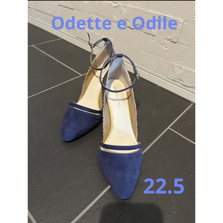 オデットエオディール(Odette e Odile)の【Odette e Odile】ドットパンプス ☆美品☆(ハイヒール/パンプス)
