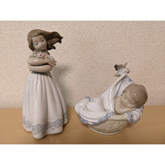 今売れている商品 リヤドロ 2体セット (さわやかな風 + 僕の夢) 10800