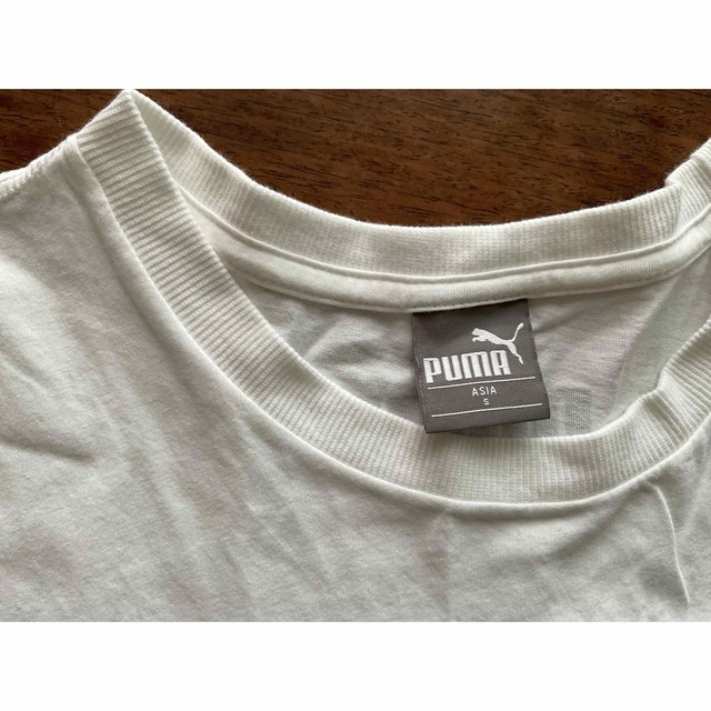 PUMA(プーマ)のプーマ　Tシャツ　Mサイズ 綿100 PUMA ロンT レディースのトップス(Tシャツ(半袖/袖なし))の商品写真