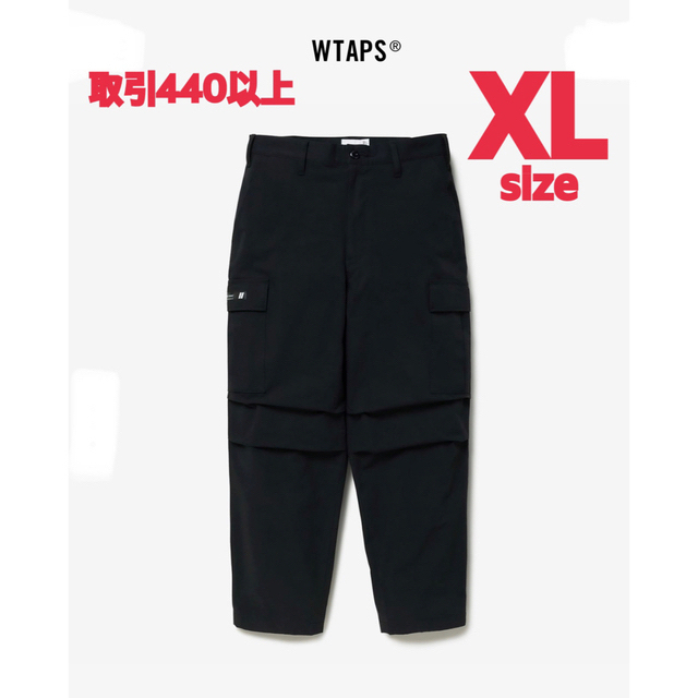 WTAPS 23SS MILT9601 TROUSERS BLACK XLサイズ