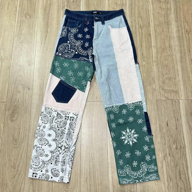 日本未発売 レア JADED LONDON ペイズリー デニムパンツR-4449