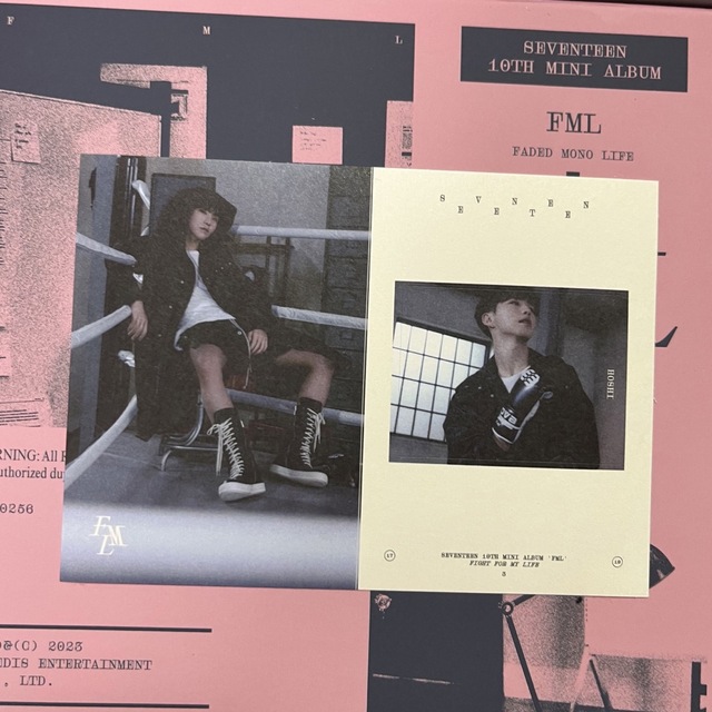 SEVENTEEN(セブンティーン)のseventeen ホシ　FML シール エンタメ/ホビーのCD(K-POP/アジア)の商品写真