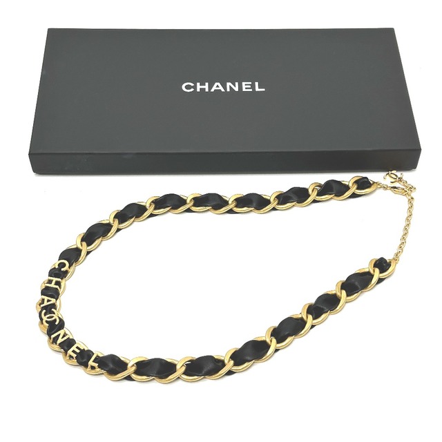 CHANEL(シャネル)のシャネル CHANEL チェーンベルト CC ココマーク A20P ベルト レザー ブラック レディースのファッション小物(ベルト)の商品写真