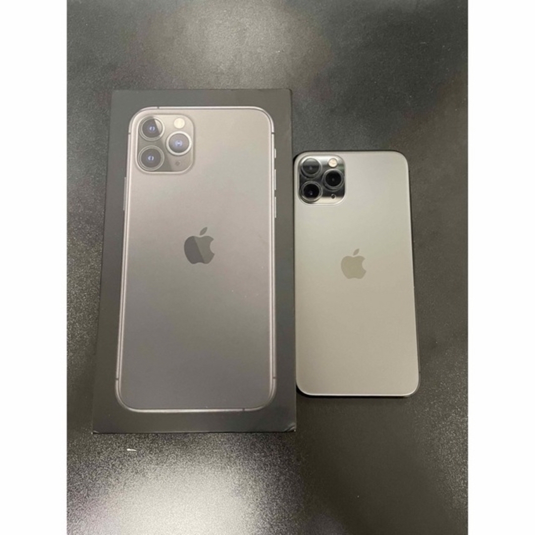 iPhone11pro 256GB SIMフリー スペースグレー - スマートフォン本体