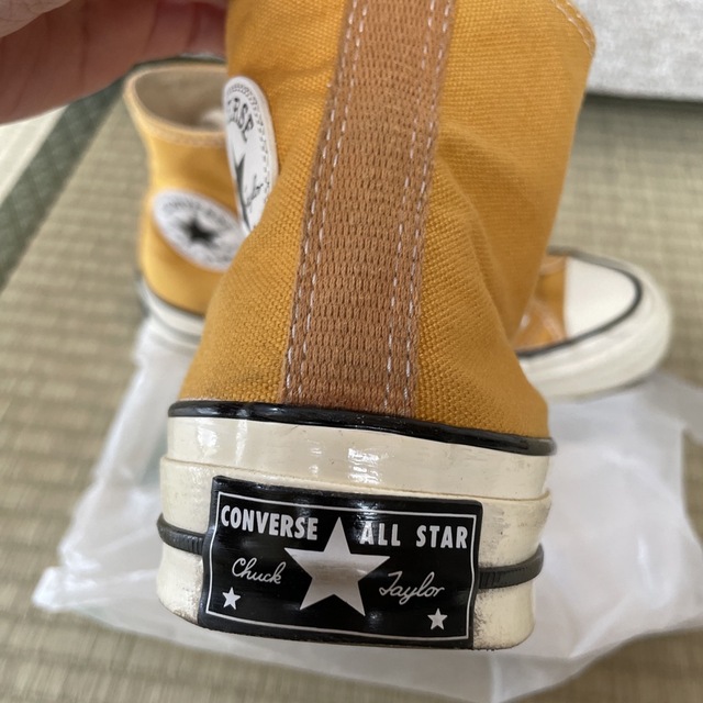 CONVERSE(コンバース)のコンバース　韓国限定モデル　23.5㎝　イエロー レディースの靴/シューズ(スニーカー)の商品写真