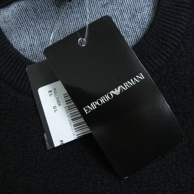 新品・未使用　EMPORIO ARMANI　クルーネック　ニット