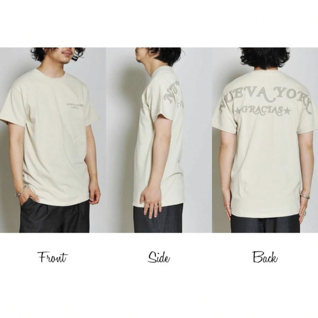 JOHNBULL(ジョンブル)のジョンブル　johnbull  ベージュ　Tシャツ　S  綿 メンズのトップス(Tシャツ/カットソー(半袖/袖なし))の商品写真