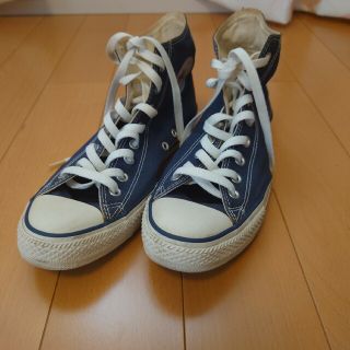 コンバース(CONVERSE)のコンバース 　オールスター ハイ　 ネイビー(スニーカー)