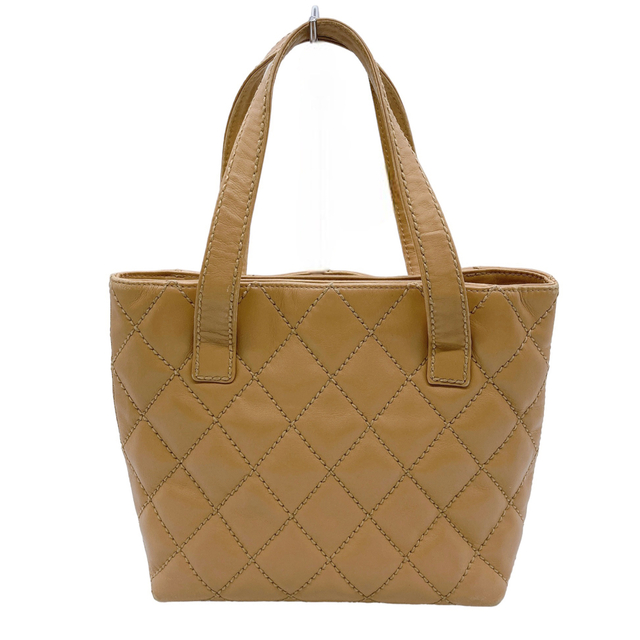 シャネル CHANEL レザー ワイルドステッチ ハンドバッグ - ハンドバッグ シャネル CHANEL レザー ワイルドステッチ ハンドバッグ - ハンドバッグ