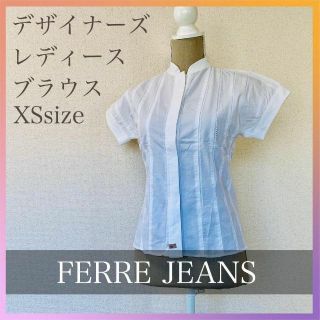 ジャンフランコフェレ(Gianfranco FERRE)のFERRE JEANS　　レディース 　ブラウス　お洒落ブラウス　イタリア製(シャツ/ブラウス(半袖/袖なし))