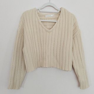 マウジー(moussy)のMOUSSY　ニットカーディガン(ニット/セーター)