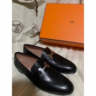 エルメス(Hermes)の最終値下げ　モカシン　新品　37.5(ローファー/革靴)